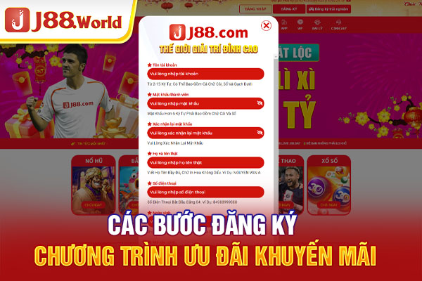 Các bước đăng ký chương trình ưu đãi khuyến mãi Các bước đăng ký chương trình ưu đãi khuyến mãi